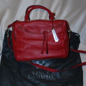 NWOT Red Vince Camuto Purse